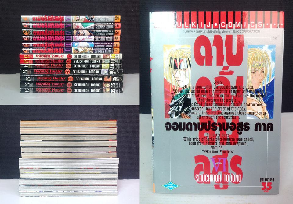 ดาบคลั่งล้างอสูร 1-6 จบ + Daemon Hunter 1-7 จบ