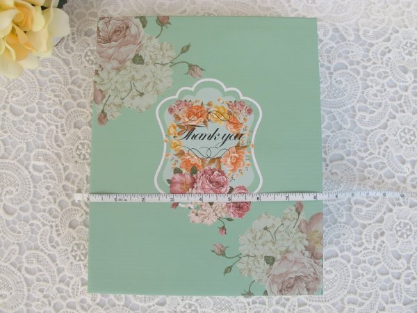 เซตชามพร้อมตะเกียบ ลายซากุระ 2 ที่ แพ็คกล่องเขียวมิ้นท์ พร้อมถุงหิ้ว