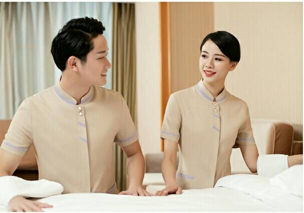 เสื้อแม่บ้าน พ่อบ้าน พนักงานทำความสะอาด