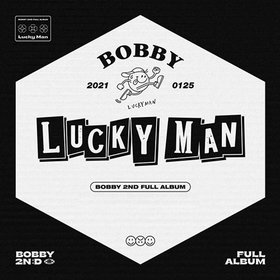 ( Pre-Order ) BOBBY 2nd Full Album LUCKY MAN ( A ver ) + Poster วางจำหน่าย 28 / 1 / 2021