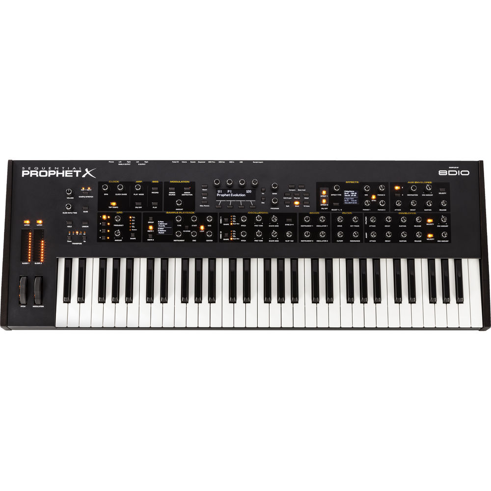Sequential Prophet X Samples + Synthesis Hybrid Synth Keyboard สินค้า By Order จากผู้นำเข้าอย่างเป็นทางการ รับประกัน 1 ปีเต็ม โทร 0891302034