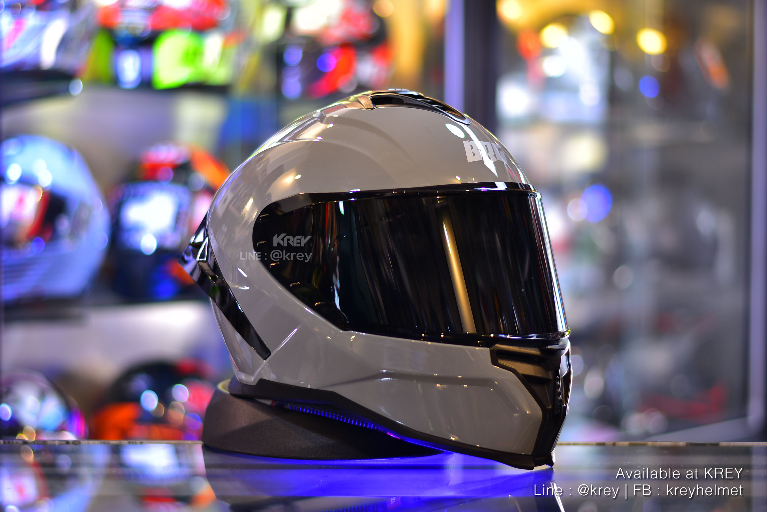 BRG model BR-23 SOLID GLOSS GREY