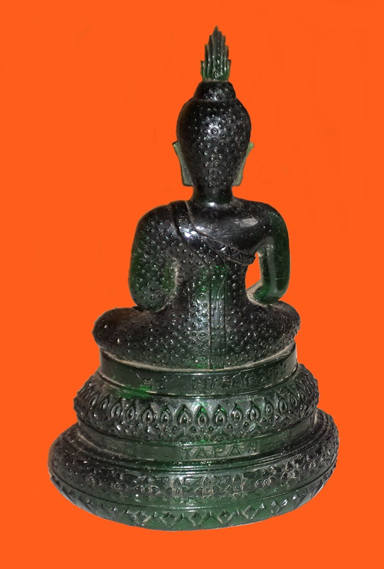 พระบูชา พระแก้วมรกต พิธี 25พุทธศตวรรษ ปี2500 (ผลิตที่ประเทศญี่ปุ่น)