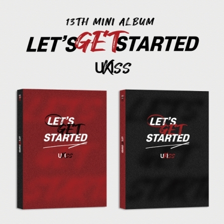 ( Pre-Order ) U-KISS 13th Mini Album LET’S GET STARTED ( random ver ) * มี Poster พับในกล่อง * วางจำหน่าย 25 / 6 / 2024