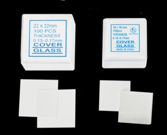 กระจกปิดสไลด์ (Microscope Cover Glass)