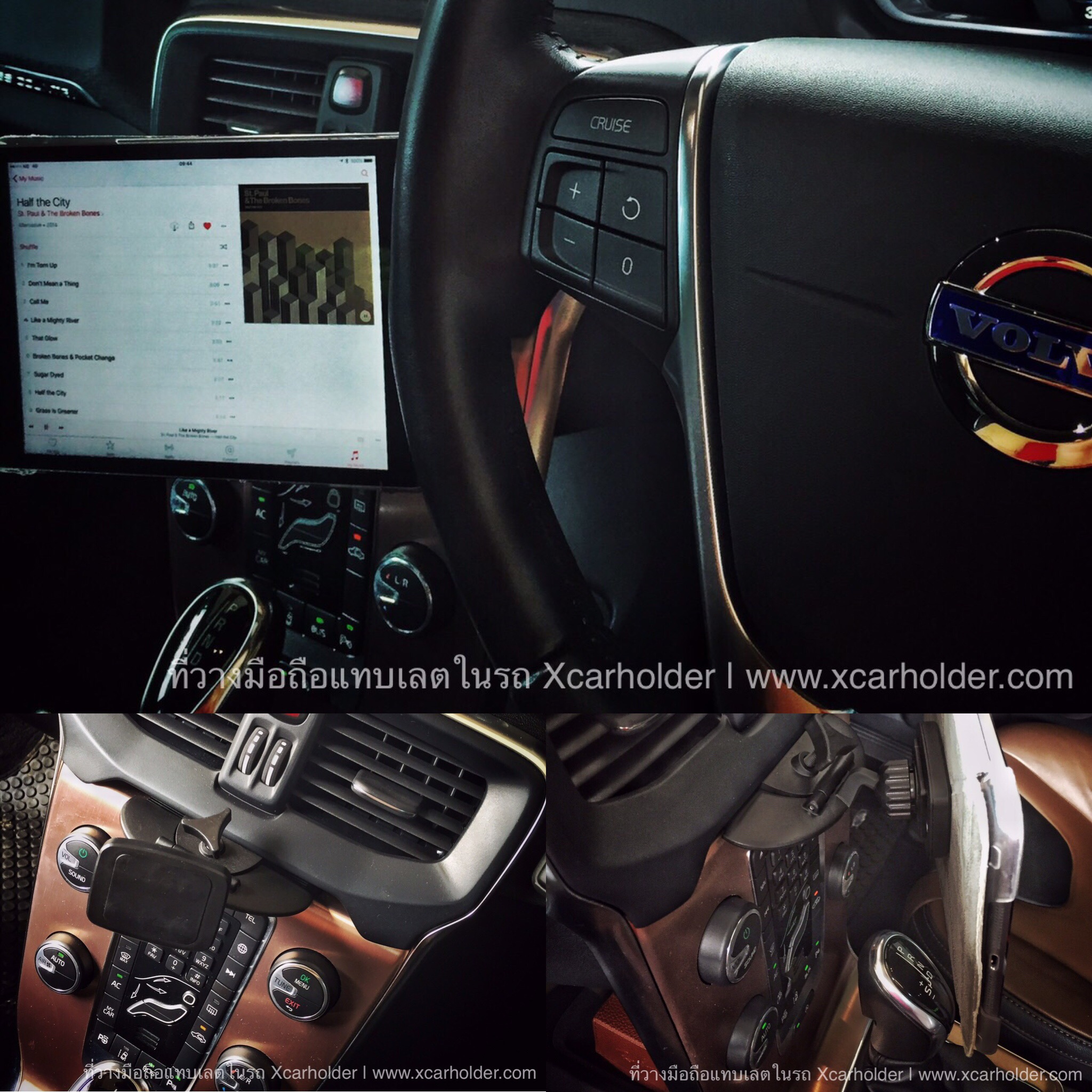 6xMagnetic CDslot | 6xแม่เหล็ก ที่วางมือถือแท็บเล็ตในรถเสียบช่องซีดี