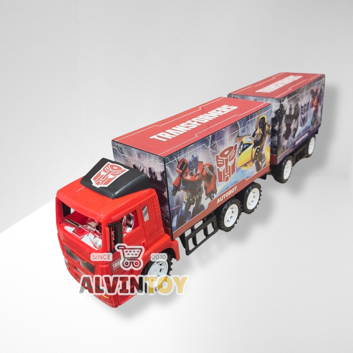 ทรานฟอร์เมอร์ รถบรรทุก Transformers คันใหญ่ ผลิตจากวัสดุคุณภาพดี แข็งแรง ส่งเร็ว มีของแถม