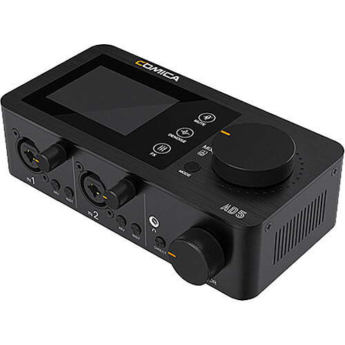 Comica LinkFlex AD5 *ของแท้รับประกัน 2ปี* ออดิโออินเตอร์เฟส Portable 4x4 Dual USB-C Audio Interface for Computer and Phone/Tablet