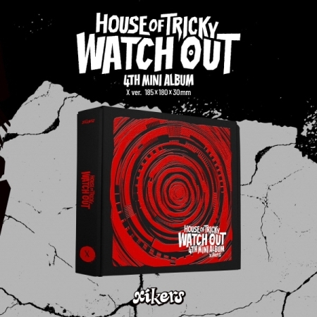 ( Pre-Order ) Xikers 4th Mini Album [HOUSE OF TRICKY : WATCH OUT] X ver * มี Poster พับในกล่อง * วางจำหน่าย 6 / 9 / 2024