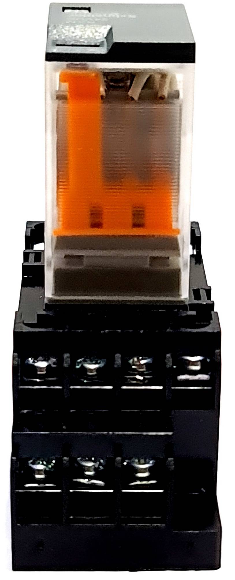 (แพ็ค/10ชุด) รีเลย์พร้อมซ็อกเก็ต ชไนเดอร์ Schneider Electric RXM4LB2BD RXZE1M4C 24VDC 3A 4คอนแทค 14ขา มีไฟแสดงสถานะ LED