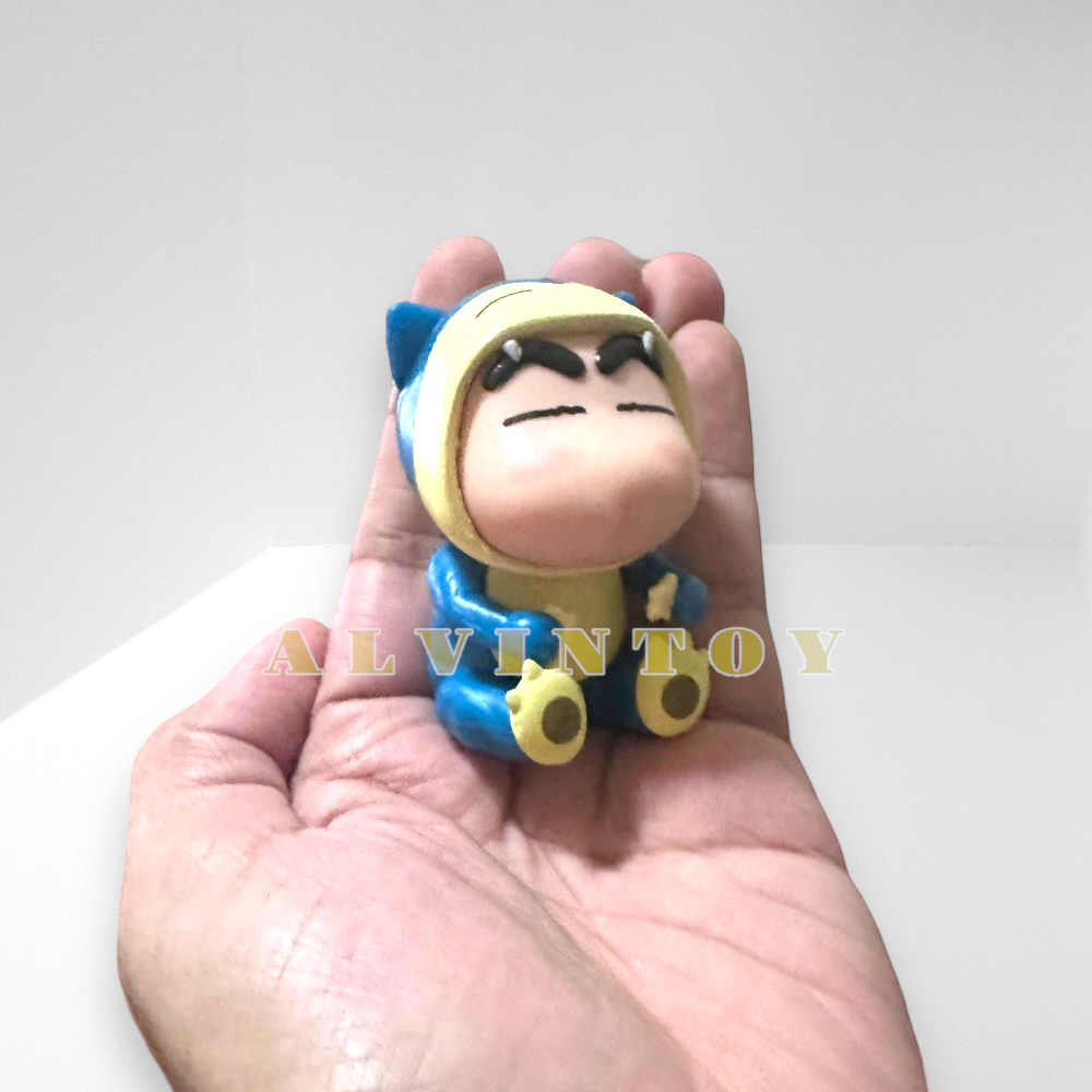 โมเดล ฟิกเกอร์ Shin-chan - ชินจังจอมแก่น ชุด 6 ตัว ขนาดความสูง 7-9 ซม.