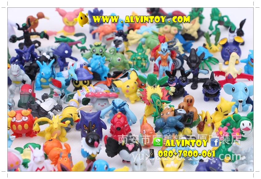 โมเดล Pokemon - โปเกม่อน 240 ตัว
