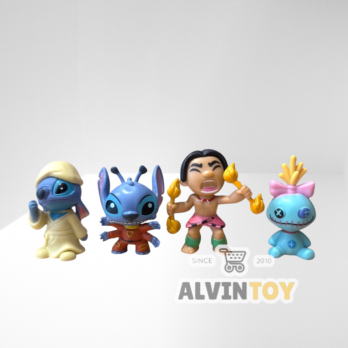 โมเดล Stitch - สติทช์ 12 ตัว