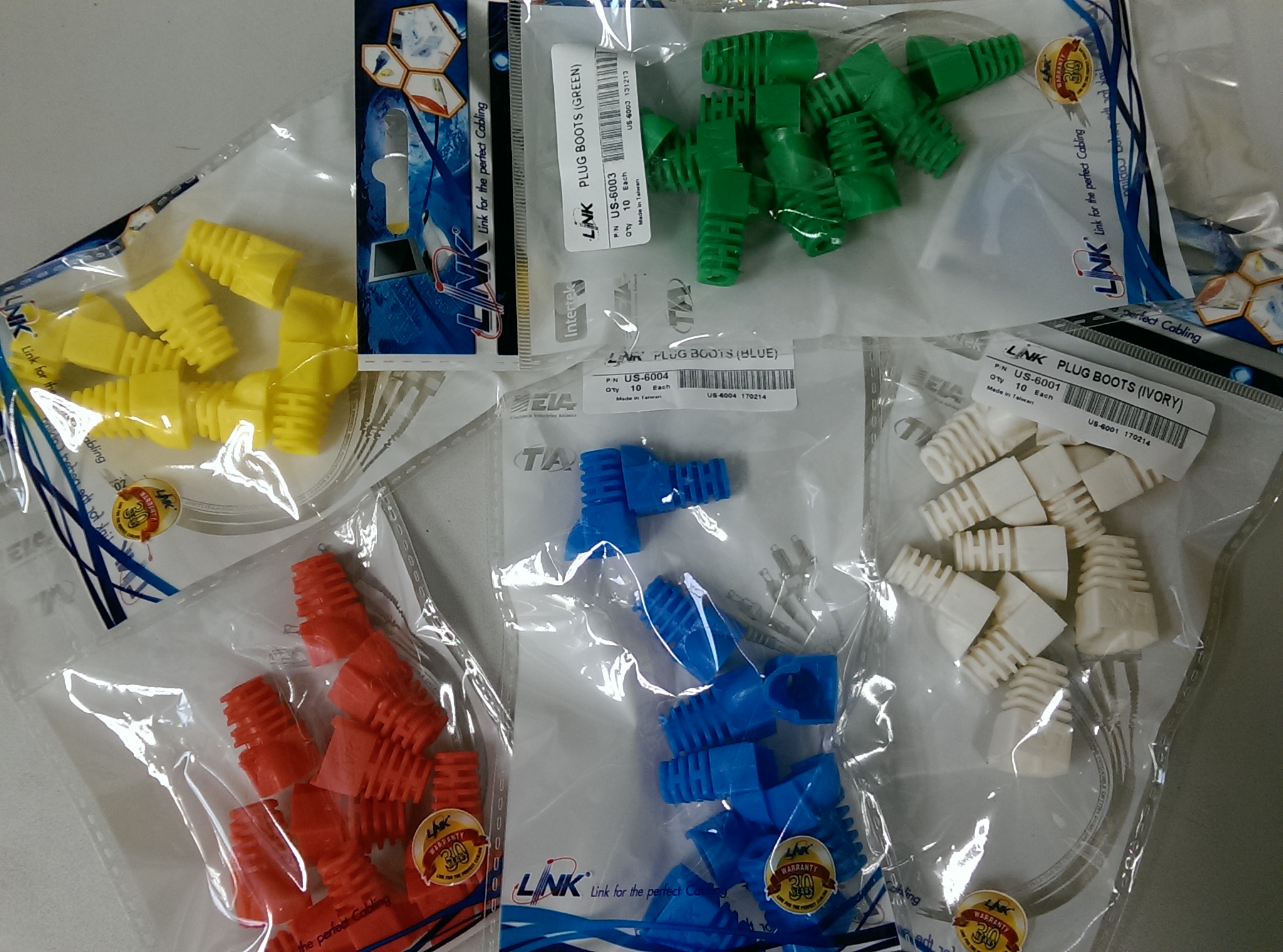 ปลอกสี PLUG BOOT LINK (Pack 10 ตัว)