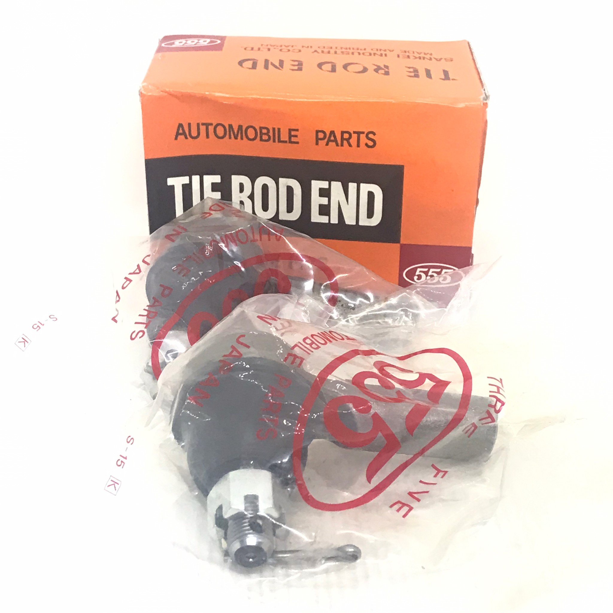 ลูกหมากคันชักสั้น HONDA CITY ปี 1996-2001 ฮอนด้า ซิตี้ / เบอร์ SE-6233 / 53540-SX8-T01N / ยี่ห้อ 555 / Three Five (TIE ROD END) 1 คู่ (JAPAN)