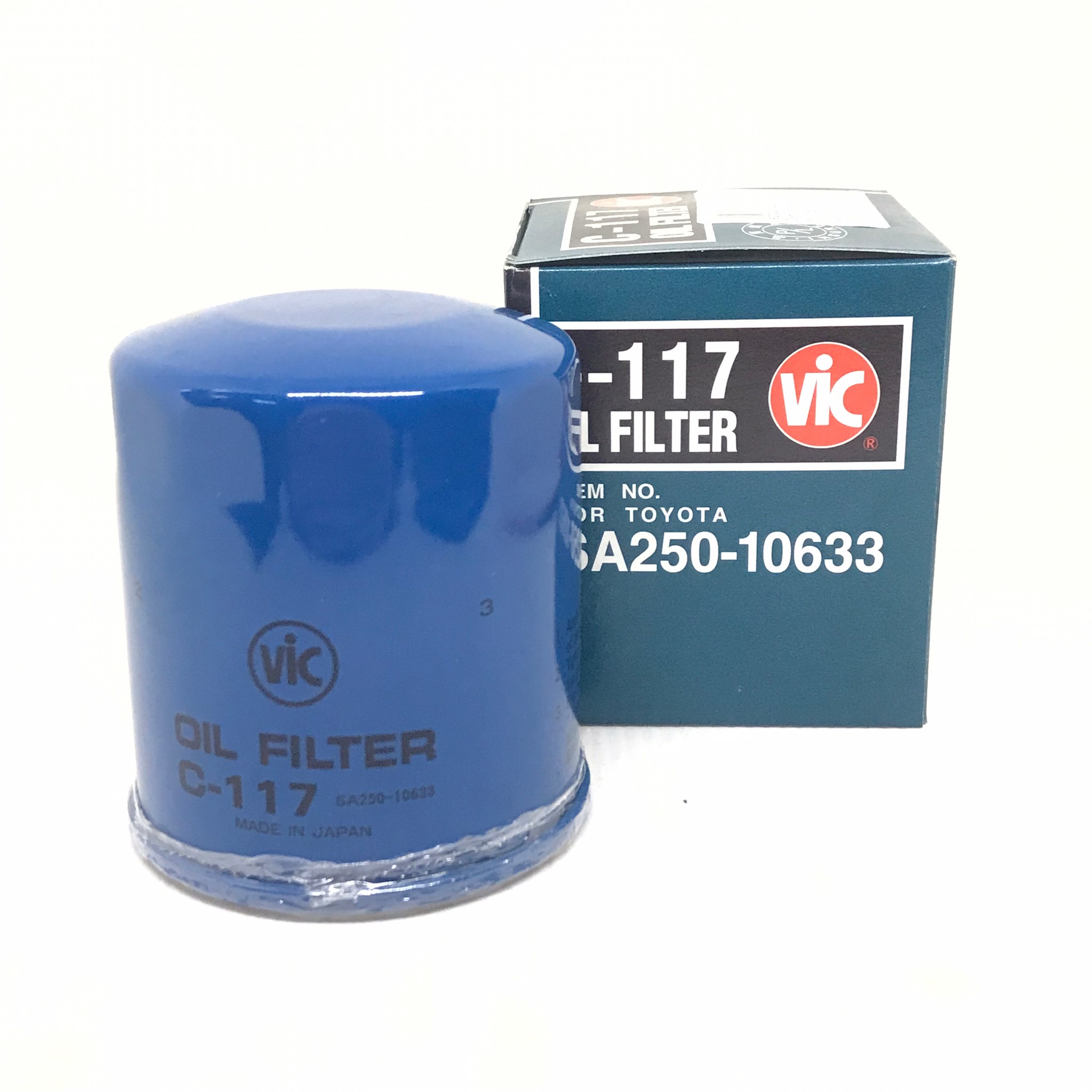 กรองเครื่อง ไส้ กรอง น้ำมันเครื่อง ไส้กรองน้ำมันเครื่อง MG / MG 3 / MG 5 / MG 6 / ZS, GT ยี่ห้อ VIC เบอร์ C-117 / C117 / SA250-10633 / SA25010633