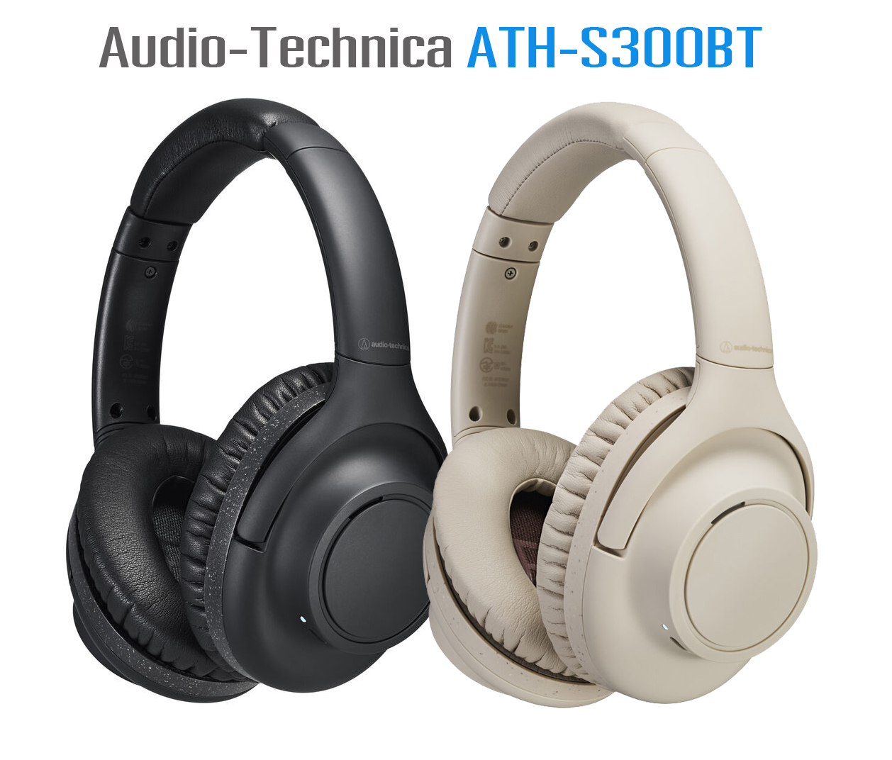Audio-Technica ATH-S300BT *ของแท้รับประกัน 1ปี* หูฟังบลูทูธไร้สาย Bluetooth Over-Ear Headphones