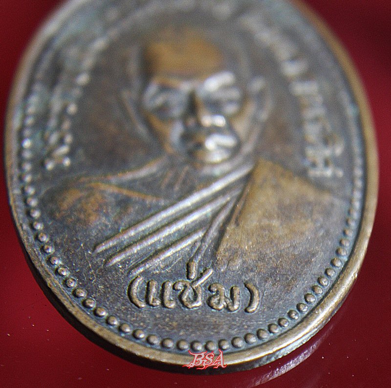 เหรียญหลวงพ่อแช่ม วัดนวลนรดิศ ครบ 100 ปี พ.ศ. 2534