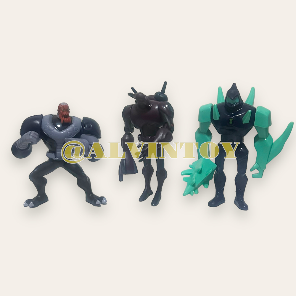 โมเดล Ben 10 ขนาดความสูง 7-10 CM 1 Set มีทั้งหมด 6 ตัว