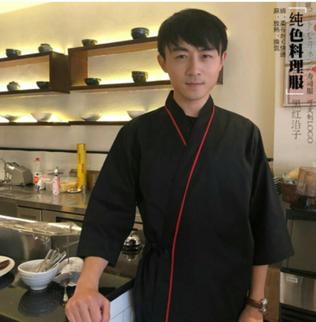 เครื่องแบบพนักงานเสริฟ ชุดฟอร์มพนักงานร้านอาหารญี่ปุ่น เกาหลี