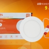 ดาวน์ไลท์ LED 4" 9W Day แสงขาว