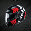 HJC CS-15 MARTIAL BLACK RED