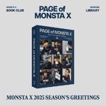 ( Pre-Order ) MONSTA X SEASON`S GREETINGS 2025 ** สั่งเกิน 1 ชิ้นบวกค่าส่งเพิ่มชิ้นละ 20 บาท เนื่องจากสินค้าหนัก ** จำนวนจำกัด ** วางจำหน่าย 27 / 12 / 2024