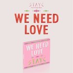 ( Pre-Order ) STAYC 3rd Single Album WE NEED LOVE ( Digipack ver ) * มี Poster พับภายในกล่อง * วางจำหน่าย 20 / 7 / 2022