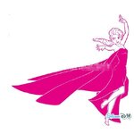 Vinyl wall sticker สติ๊กเกอร์ติดผนัง Frozen สไตล์D (กว้าง61cm.xสูง57cm.)