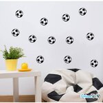 Vinyl wall sticker สติ๊กเกอร์ติดผนัง ลูก FOOTBALL (กว้างFree.xสูงFree.)