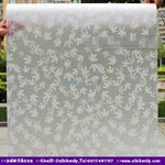 สติ๊กเกอร์ฝ้าติดกระจก แบบมีกาวในตัว ใบเมเปิล GS026 (หน้ากว้าง 90cm) เมตรละ 89 บาท