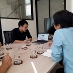 ผู้บริหารจาก Dinstar เดินทางมาประชุมแผนงานปี 2560 กับ บริษัท Ecocom