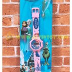 นาฬิกาข้อมือดิจิตอลเจ้าหญิงดิสนีย์โฟรเซ่น