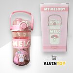 กระติกน้ำเด็ก My Melody มายเมโลดี้ มีหลอดดูด 745 ml งานกล่องแท้