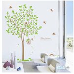 Bigsize Vinyl wall sticker สติ๊กเกอร์ติดผนัง Tree of dream (กว้าง167cm.xสูง180cm.)