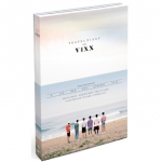( Pre-Order ) VIXX TRAVEL DIARY WITH VIXX ( dvd + photobook + secret envelope + illustration sticker + pop - up card + poster วางจำหน่าย 28 / 9 / 2016