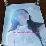 ( พร้อมส่ง ) Poster - IU Found AT Eight ( Blue ver ) ขนาด 420x594 mm ( ขนาดกลาง )