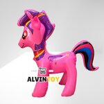 ตุ๊กตาม้าโพนี่เป่าลม สูบลม ของเด็กเล่น ขนาดความสูง 65 ซม ส่งเร็ว พร้อมส่งจากกทม.