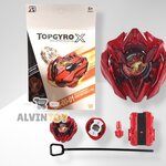 BEYBLADE เบย์เบลด TOPGYRO X ชนกระจาย มาพร้อมอุปกรณ์