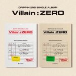 ( Pre-Order ) DRIPPIN 2nd Single Album Villain : ZERO Set 2 ver + Poster วางจำหน่าย 16 / 6 / 2022