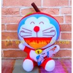 ตุ๊กตา โดราเอม่อน ชุดแอปเปิ้ล