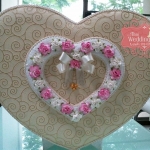 กล่องใส่ซองกระดาษสา หัวใจเดี่ยว