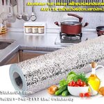 Aluminium foil sticker สติ๊กเกอร์อเนกประสงค์ AL011A (กว้าง60cm.xยาว2m.)