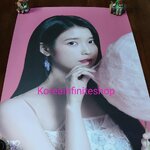 ( พร้อมส่ง ) Poster - IU Found AT Eight ( Pink ver ) ขนาด 420x594 mm ( ขนาดกลาง )