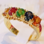 แหวนสลับสีดูสดใส