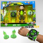 นาฬิกา Ben 10 Omnitrix อันใหญ่ ชุด 2 อัน หุ่นโมเดล 2 ตัว