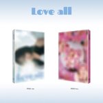 ( Pre-Order ) Jo Yuri 2nd Mini Album LOVE ALL Set 2 ver * มี Poster พับภายในกล่อง * วางจำหน่าย 10 / 8 / 2023