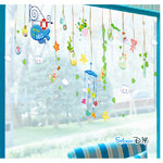 Transparent wall sticker โมบาย Home sea B (กว้าง143cm.xสูง68cm.)