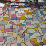 ฟิล์ม PVC สูญญากาศติดกระจก "Colourful Patterns" GS051 (หน้ากว้าง90cm.) เมตรละ 139 บาท