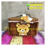 กระเป๋าใส่เครื่องสำอาง Rilakkuma - ริลัคคุมะ ลายจุด